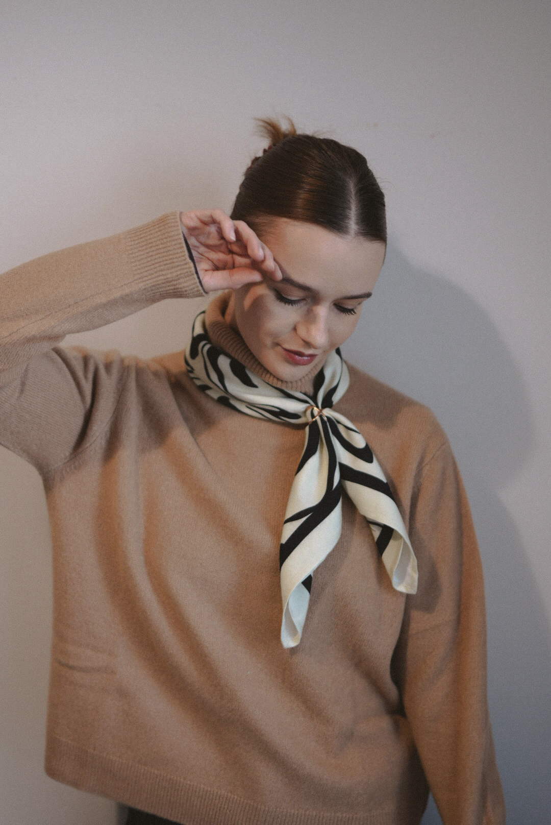 APASZKA BAMBUSOWA "ZEBRA" - Image 2