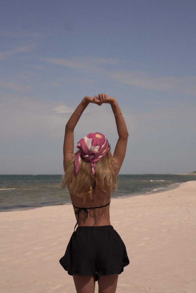 APASZKA BAMBUSOWA "Retro"