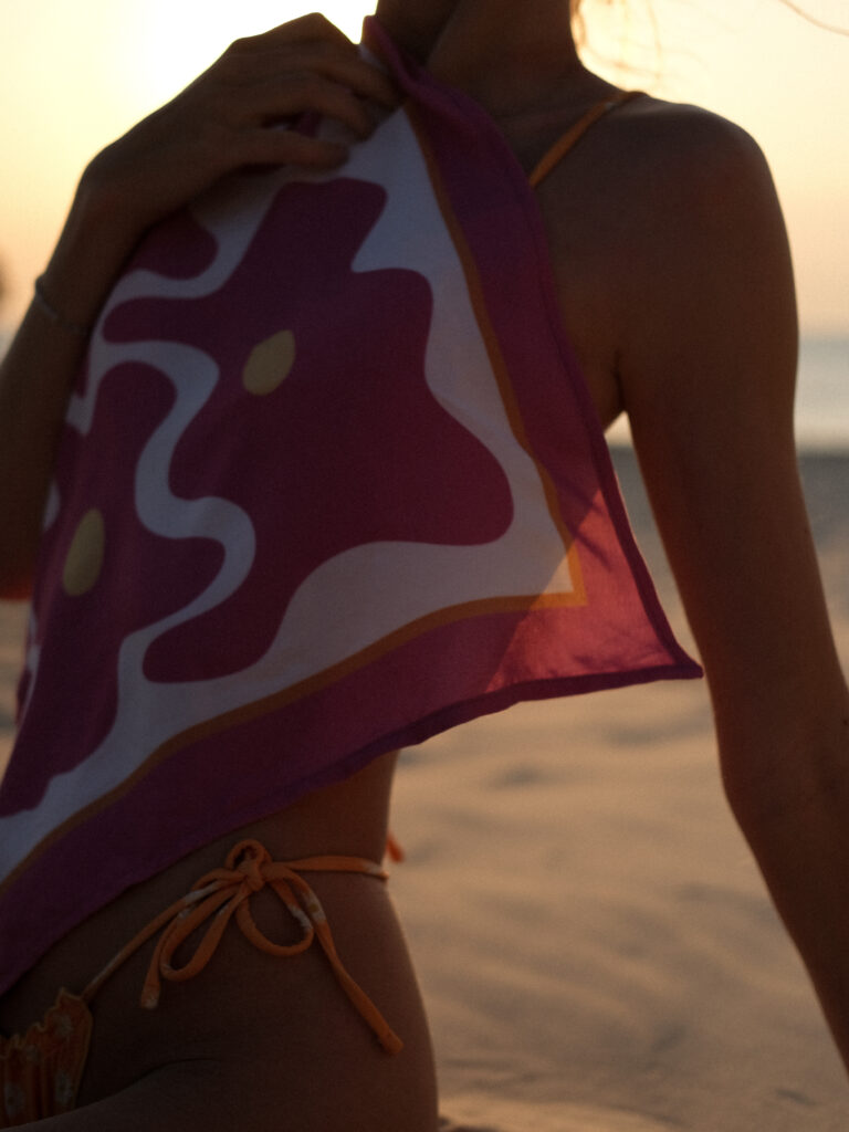 APASZKA BAMBUSOWA "Retro"