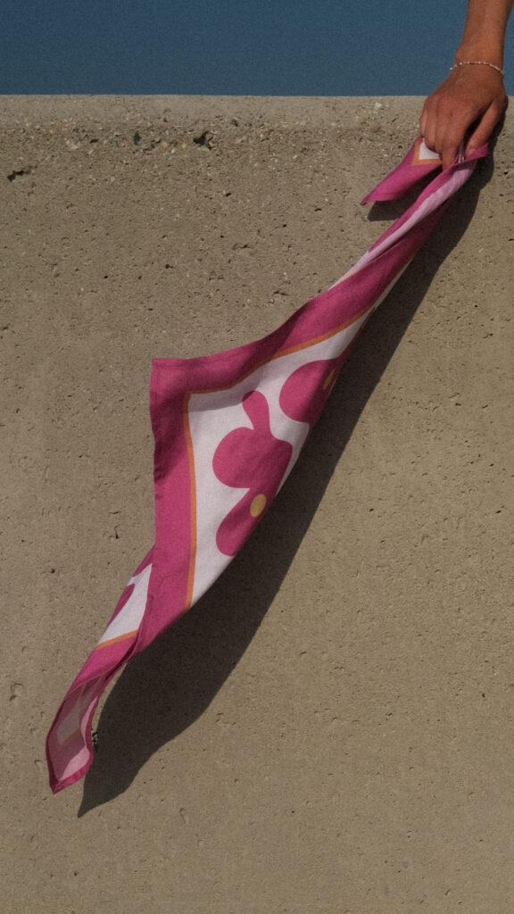 APASZKA BAMBUSOWA "Retro"