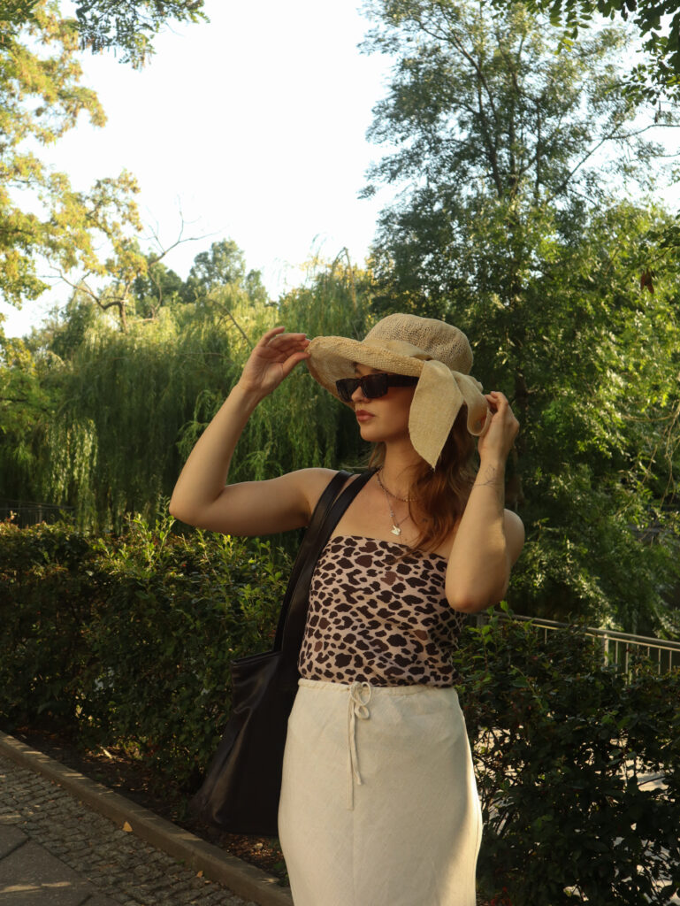 APASZKA BAMBUSOWA "Panterka"