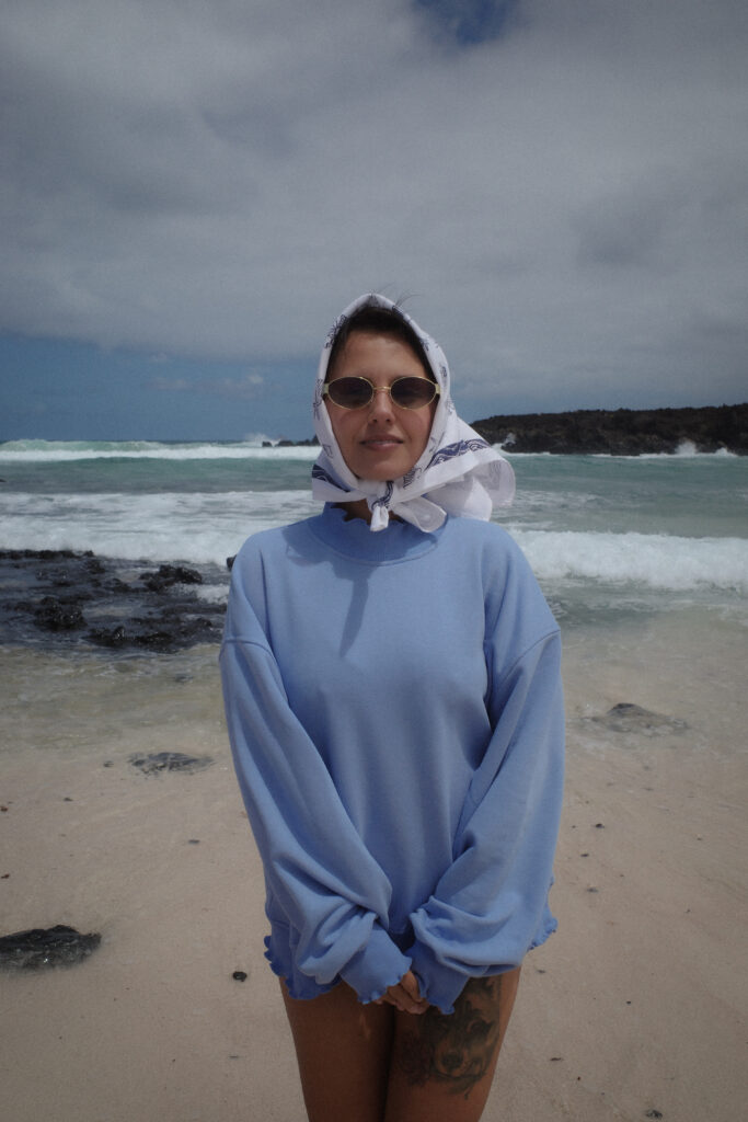 APASZKA BAMBUSOWA "Ocean"