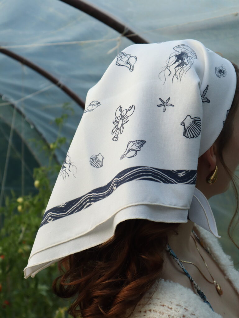 APASZKA BAMBUSOWA "Ocean"