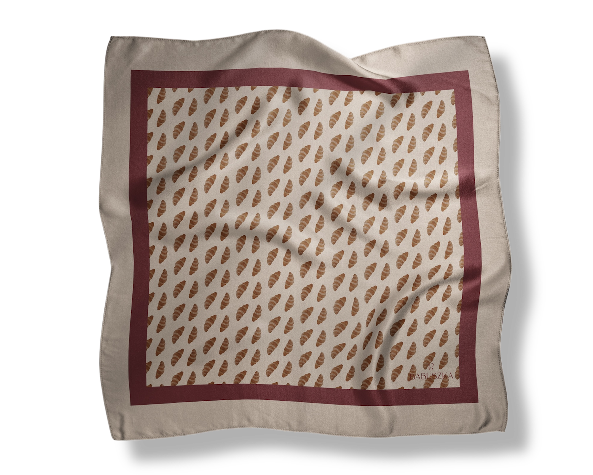 APASZKA BAMBUSOWA "CROISSANT"