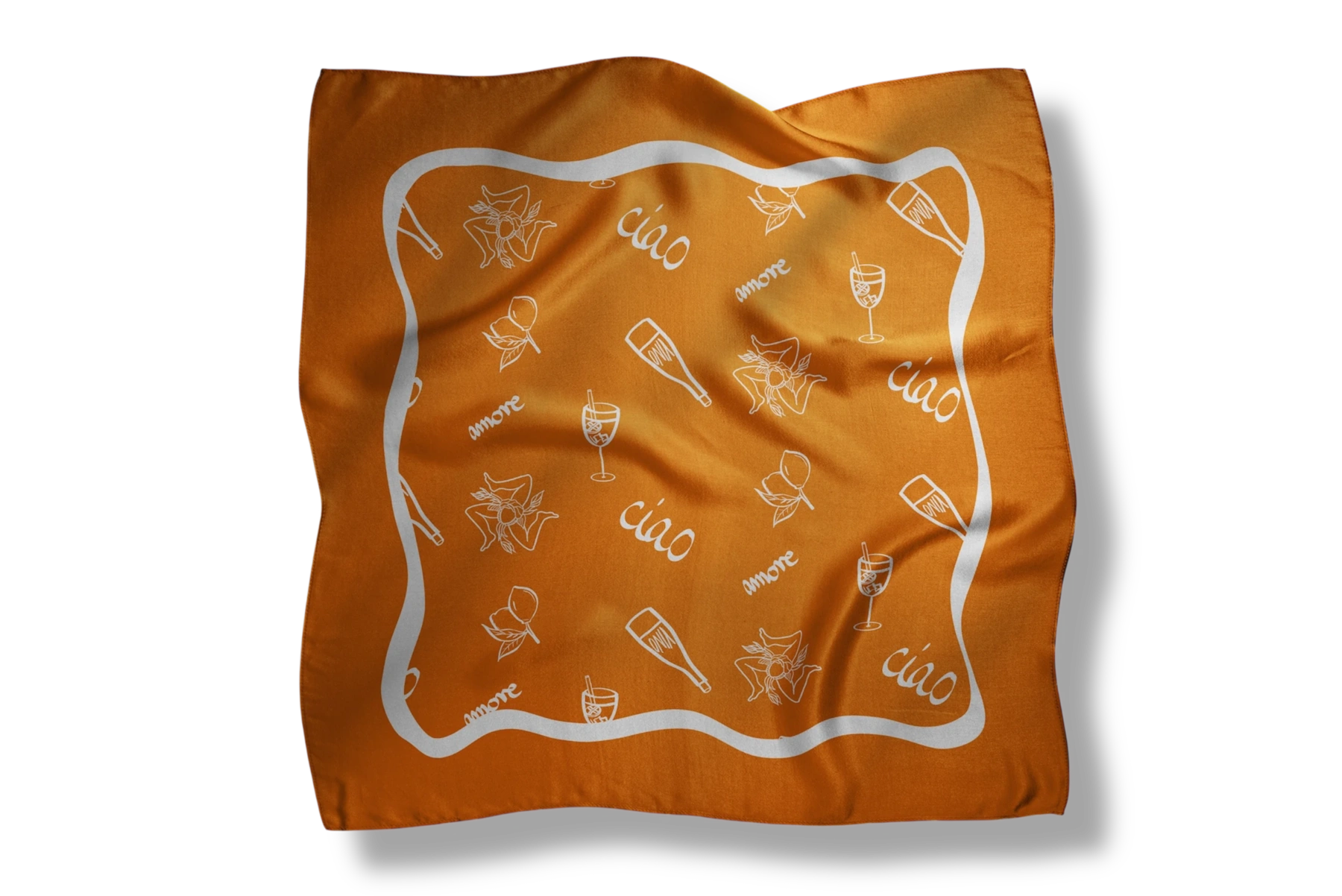 APASZKA BAMBUSOWA "Aperol"