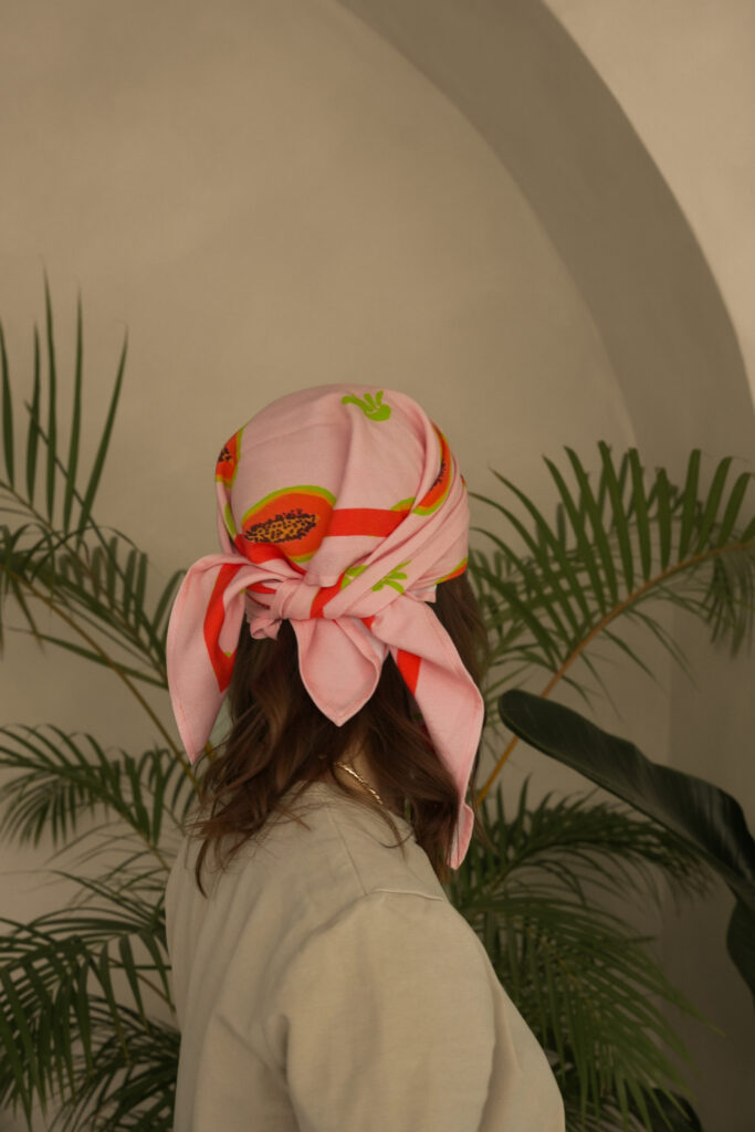 APASZKA BAMBUSOWA "PAPAJA"