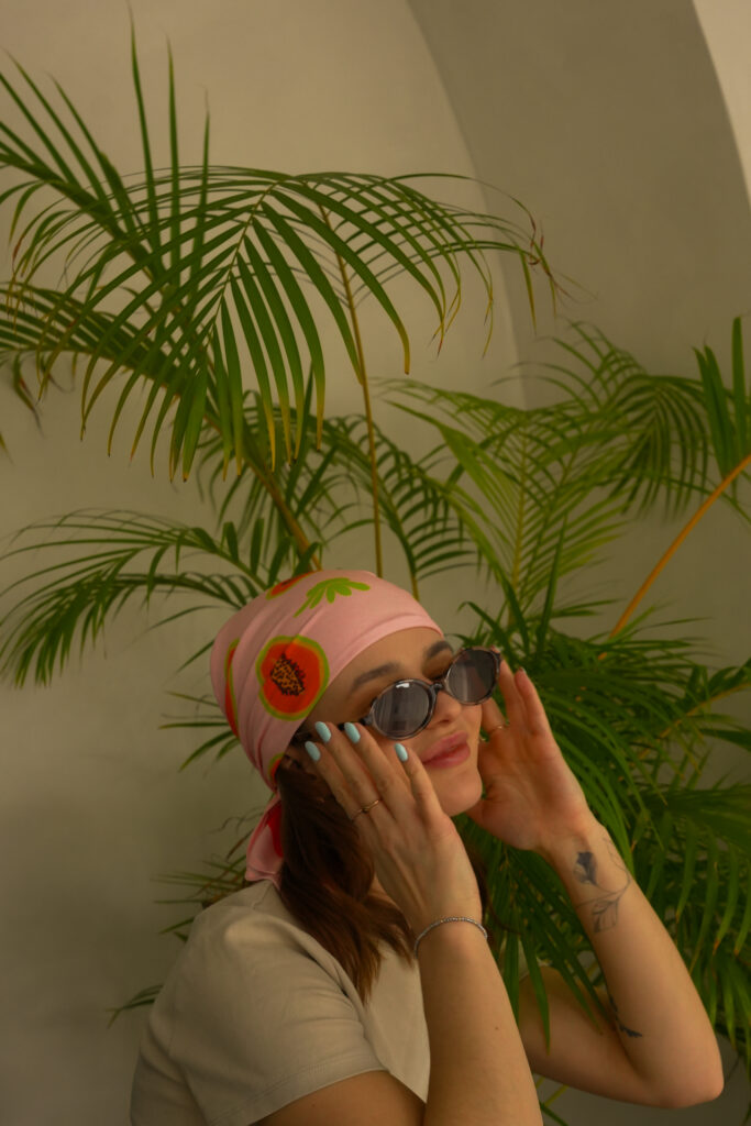 APASZKA BAMBUSOWA "PAPAJA"