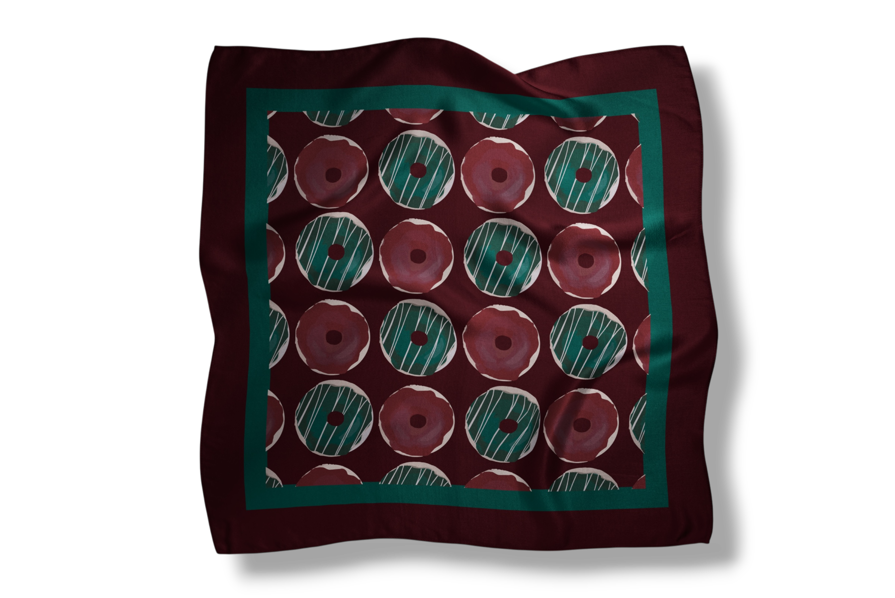 APASZKA BAMBUSOWA "DONUTS"