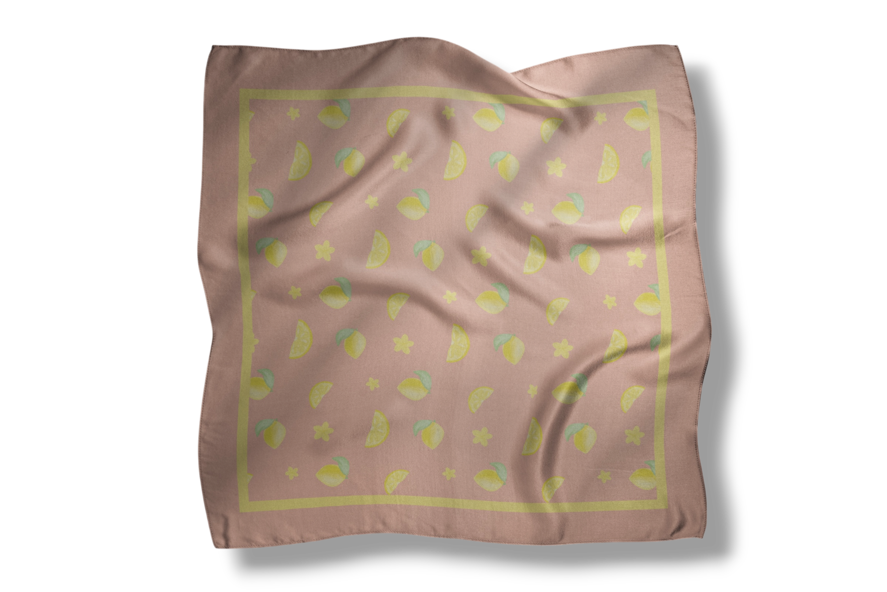 APASZKA BAMBUSOWA "LEMON CURD"