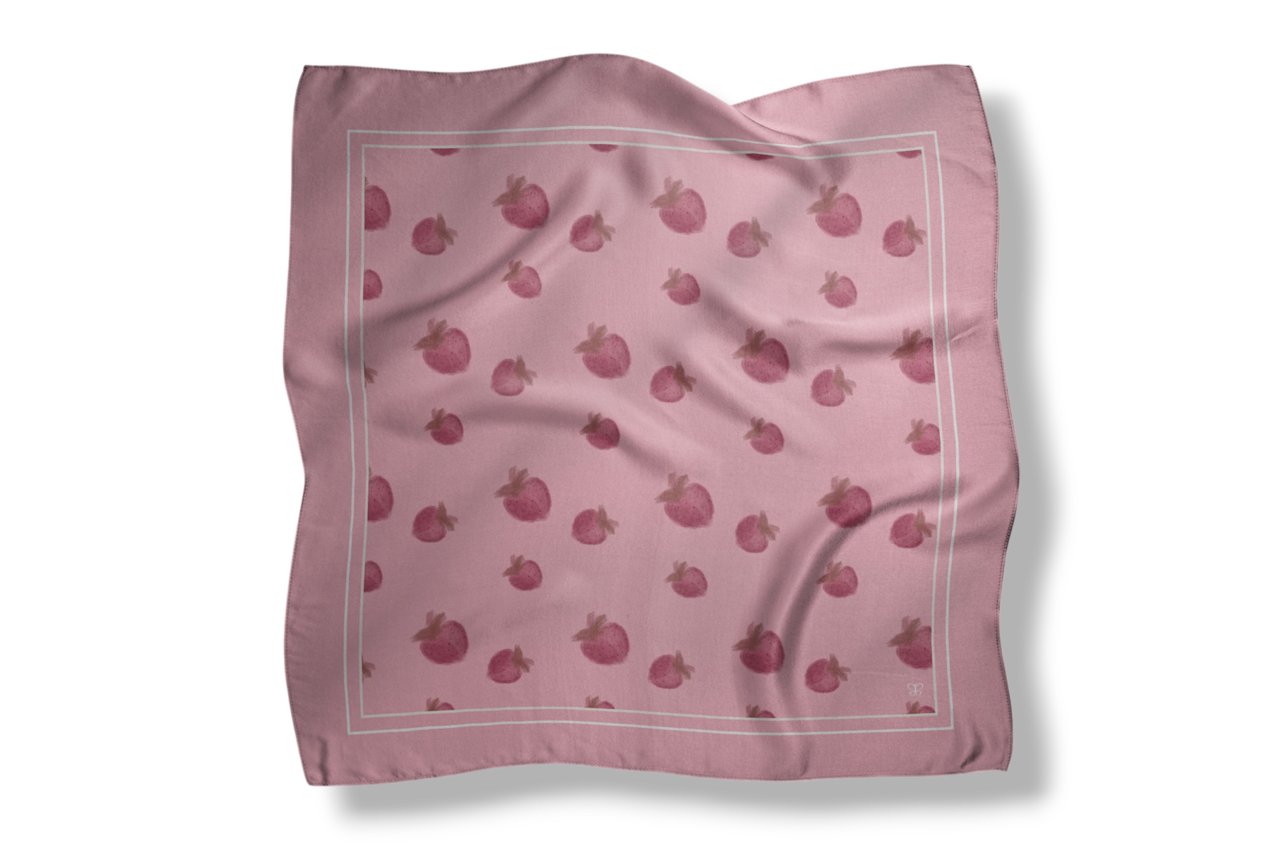 APASZKA BAMBUSOWA "Strawberry"