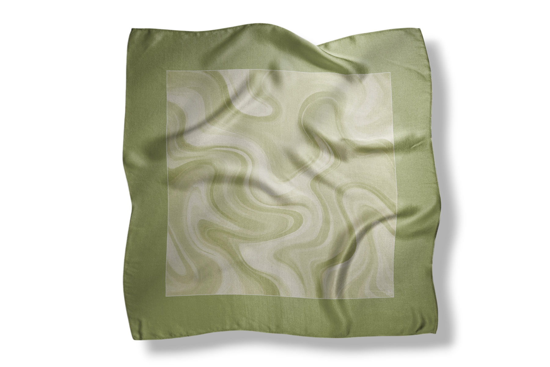 APASZKA BAMBUSOWA "Pistachio"