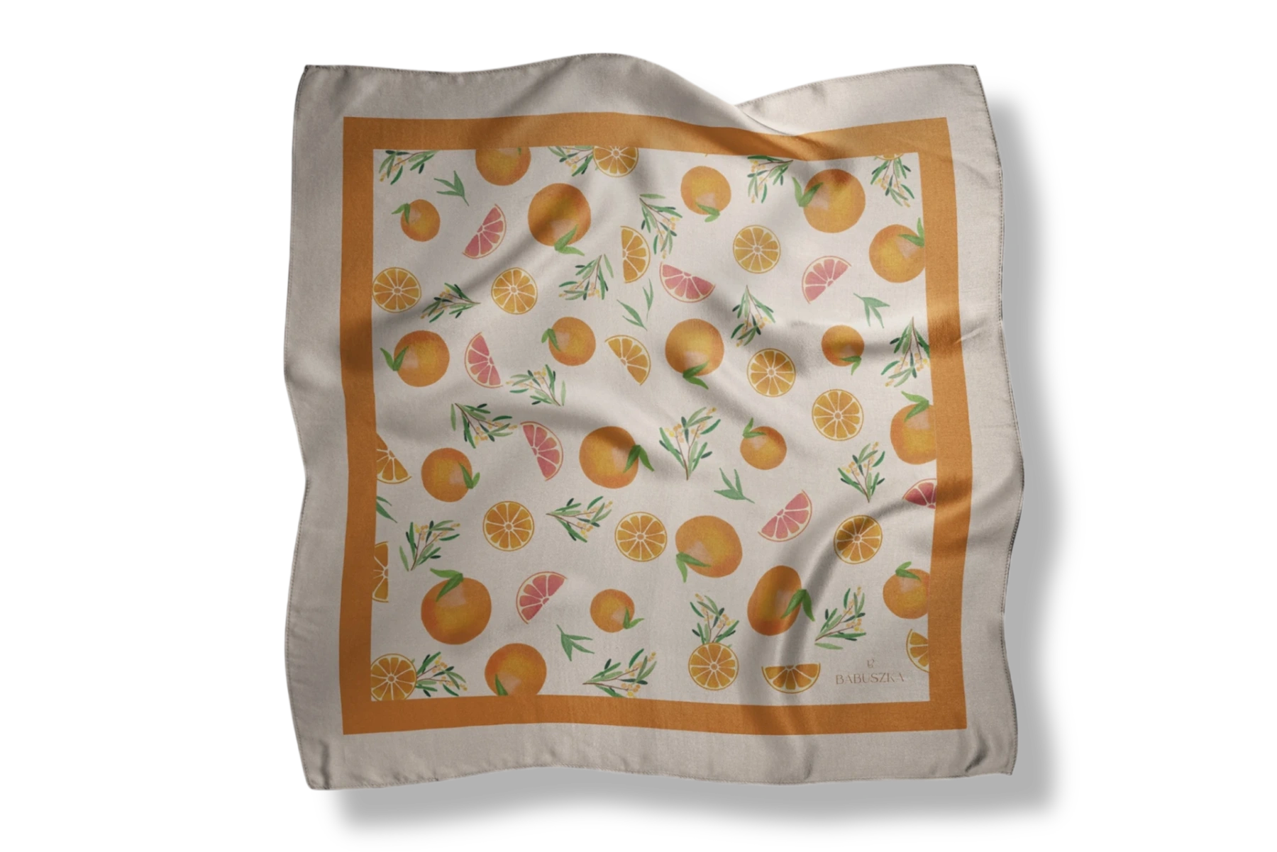 Scarf Mockup 1920x1282 Pomarancze